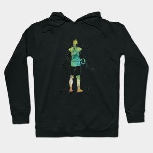 Girl Volleyball Player Hoodie